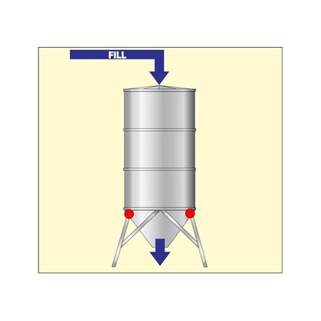Dozare produs prin descarcare siloz 