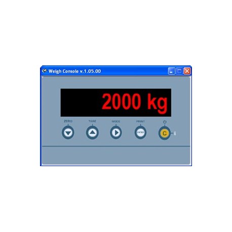 Softuri cantarire Weight console.