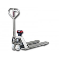 Transpalet cu cantar inox Ravas 1100