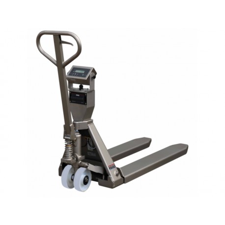 Transpalet cu cantar inox Ravas 3200F Li
