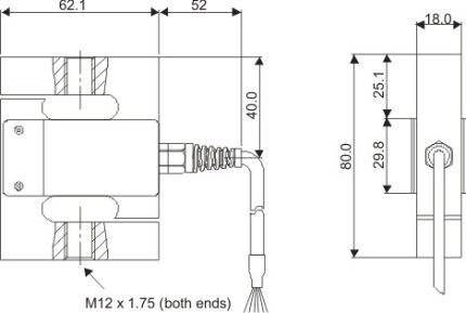 Celula de tensionare si compresie din aliaj de aluminiu STA-3