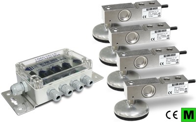 Kit cu 4 celule pentru patforma de cantarire PLX-1K