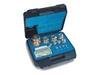 Set greutati etalon,inox, in cutie de plastic clasa M1